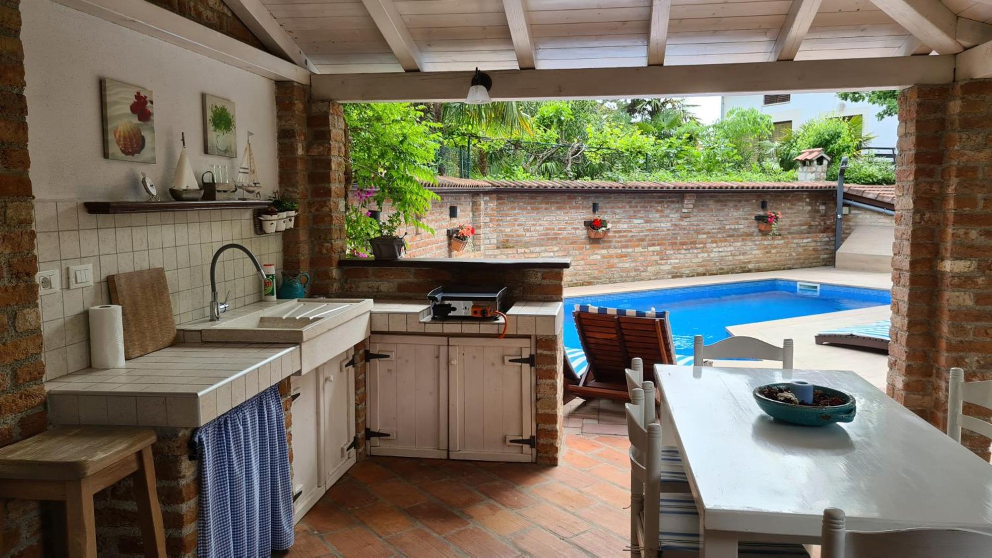 Villa Amalia Apartments Малинска Экстерьер фото