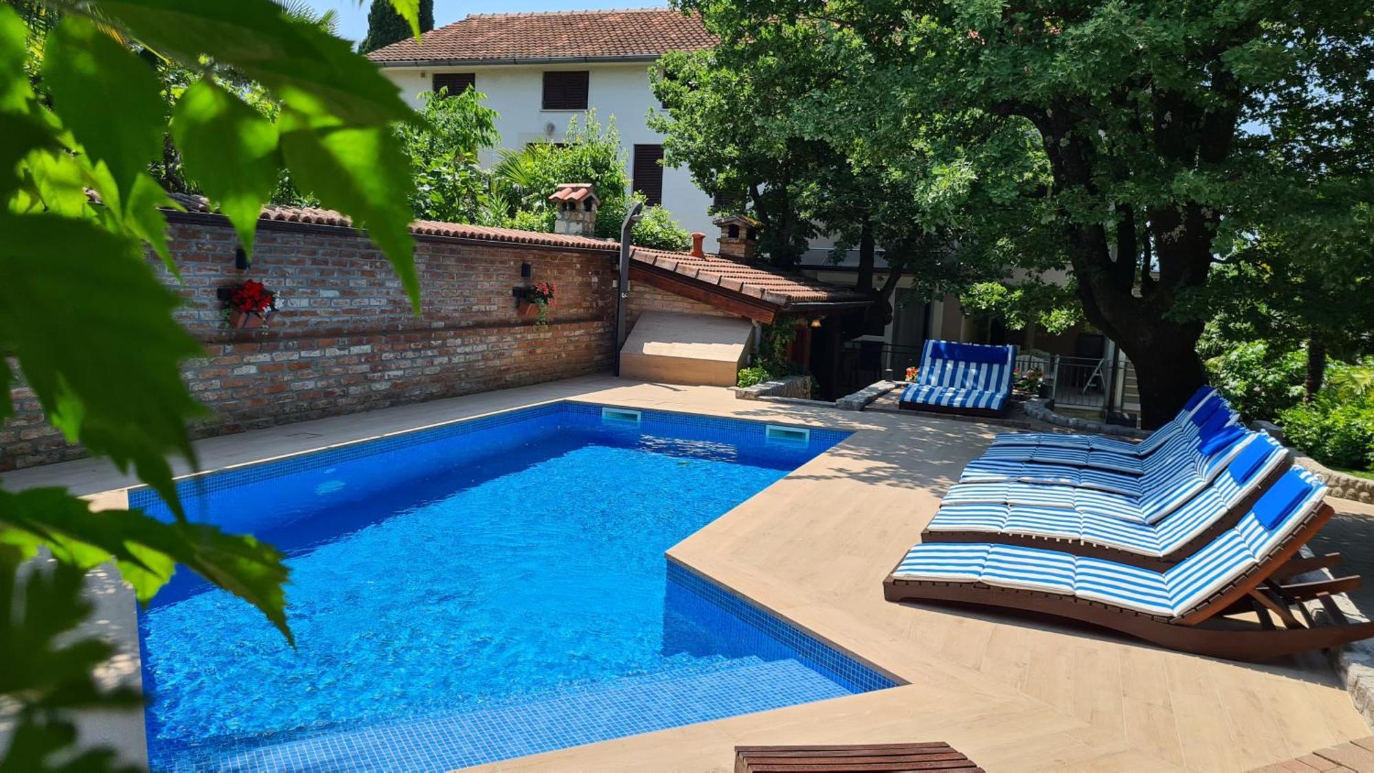 Villa Amalia Apartments Малинска Экстерьер фото